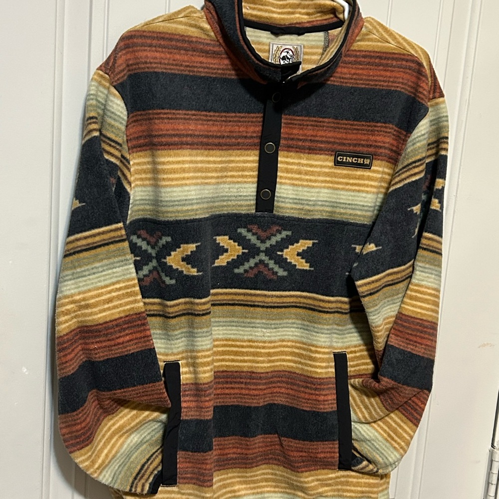 Cinch Southwestern Patterned Pullover - image 3